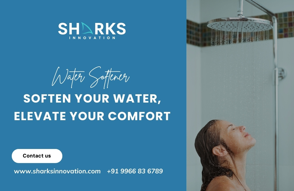 Bathe in Comfort and Care with Shark Innovation’s Water Softener