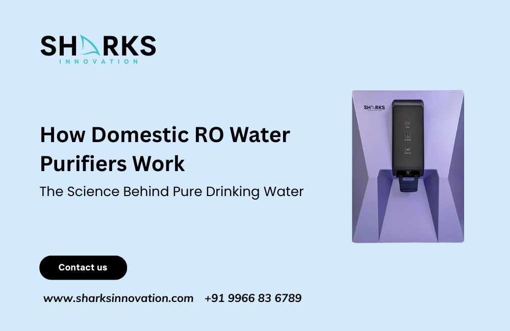 How Domestic RO Water Purifiers Work: The Science Behind Pure Drinking Water