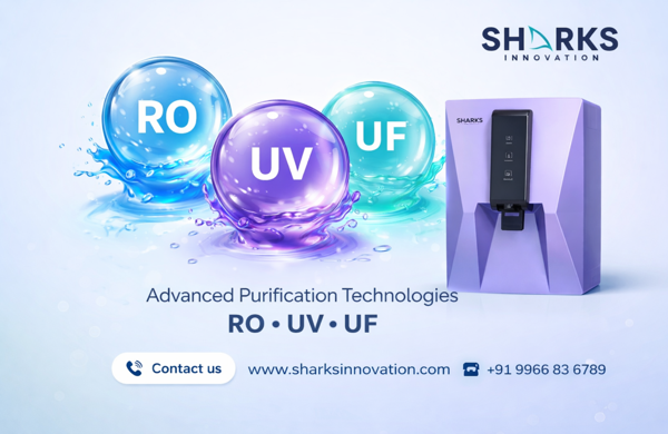 Upgrade Your Drinking Water with Sharks Alkaline Water Purifiers