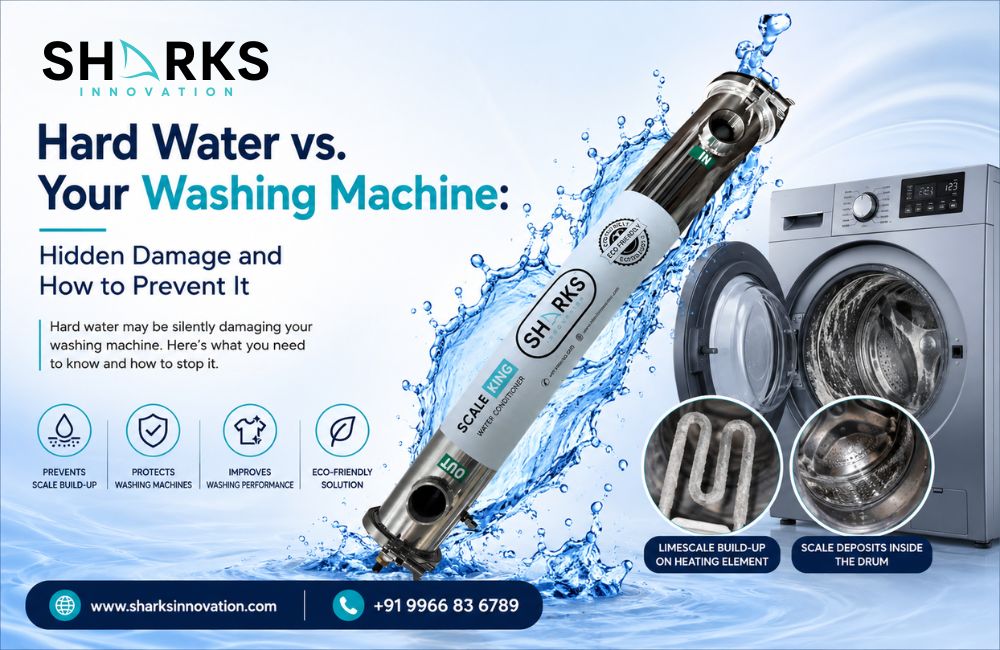 How Hard Water Damages Your Washing Machine Over Time