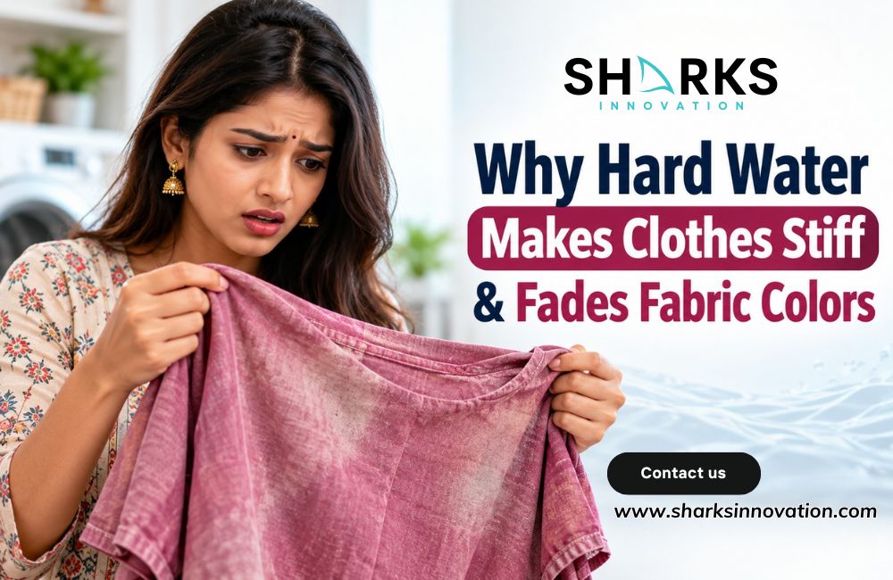 Why Hard Water Makes Clothes Stiff and Fades Fabric Colors